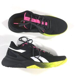 Reebok Nanoflex TR Running Trainers Mens Size 10.5 Black Multi-Color GZ0250
